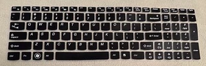 Keyboard Cover Protector for LENOVO Z70 Z70-80 BLACK NEW - Photo 1/3