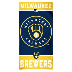 Milwaukee Brewers MLB 30" x 60" Beach Towel Wincraft - Picture 1 of 1