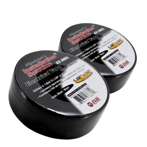 2 Rolls 1.2" x 50ft High Temp Cloth Fabric Electrical Wiring Harness Black Tape - Picture 1 of 4
