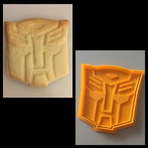 Autobot Transformers 3D Printed Cookie Cutter Stamp Baking Biscuit Shape Tool - Picture 1 of 4