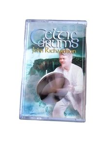 CELTIC DRUM - BY JOHN RICHARDSON ( CASSETTE TAPE ) - NEW WORLD MUSIC - Imagen 1 de 1
