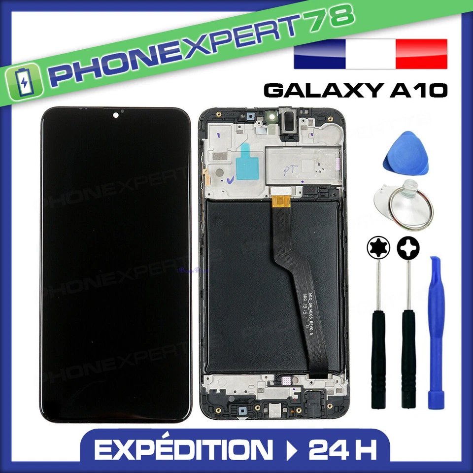 ECRAN OLED LCD POUR SAMSUNG GALAXY A10 A105 + KIT OUTILS - Photo 1/1