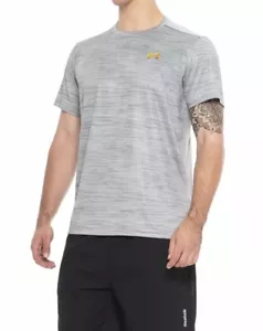 $55 Under Armour Coolswitch Run Podium T-Shirt Grey 1275063-941 HeatGear NWT - Picture 1 of 3