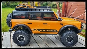 TRX-4Bronco 2021 compatible RC Crawler Side/Hood Graphics no.4 - Picture 1 of 8