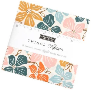 Things Above Moda Charm Pack 42 100 % Baumwolle 5 Zoll vorgeschnittene Stoffquadrate - Bild 1 von 6