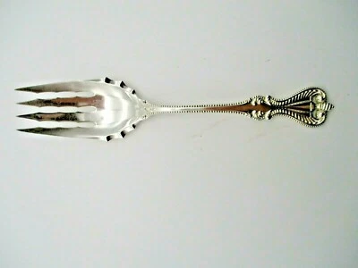 ПОЛОТЕНЦЕ, 1895 СТАРЫЙ КОЛОНИАЛЬНЫЙ УЗОР, СЕРЕБРО ВЫСШЕЙ ПРОБЫ .925/1000, МЯСНАЯ ВИЛКА — БЕЗ ПЛАНКИ - Изображение 1 из 4