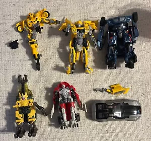 Transformers Lot PARTS REPAIR Deluxe Smokescreen SS49 SS1 Bumblebee Bluestreak - Picture 1 of 12