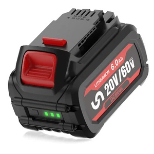 2/1Pack 12.0Ah 9.0Ah for DeWalt 20V/60V MAX Battery Lithium-ion DCB609 DCB606-2 - Picture 1 of 10