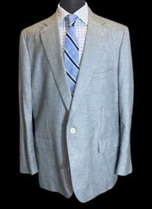 NWT MTM J HILBURN VBC VINTAGE WOOL SPORT COAT SZ 48 SURGEON CUFFS - Picture 1 of 10