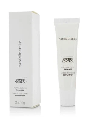 Bare Minerals Combo Control Milky Face Primer Balance 1 fl. oz FULL SIZE NEW - Image 1 of 2