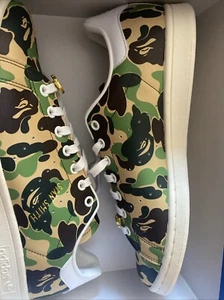 Stan Smith Bape Camo Adidas Size 10 30th Anniversary - Foto 1 di 1