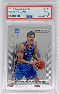 2013-14 Panini Prizm Steven Adams RC #291 THUNDER Rookie Card PSA 9 MINT - Picture 1 of 3