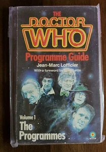 Guida al programma Doctor Who volume 1 libro di romanzi 1983 ristampa tascabile - Foto 1 di 2