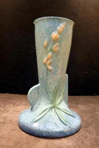 Roseville Wincraft Blue Vase - 2V-6" - MINT - Picture 1 of 7