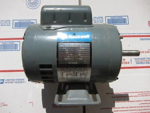 Original Rockwell Delta 1/2 HP Motor from Rockwell 4” Jointer 3450 RPM - Picture 1 of 3