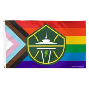 WinCraft Seattle Storm 3' x 5' Pride Single-Sided Flag - Picture 1 of 1
