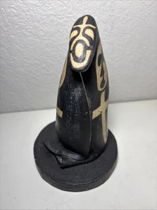 Sensenmann Keramik Figur Statue signiert - Bild 1 von 10