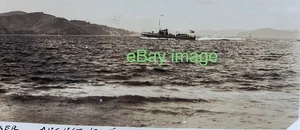 1925 Snapshot of RUM CHASER Prohibition Speed Boat on San Francisco Bay MARIN? - Picture 1 of 5