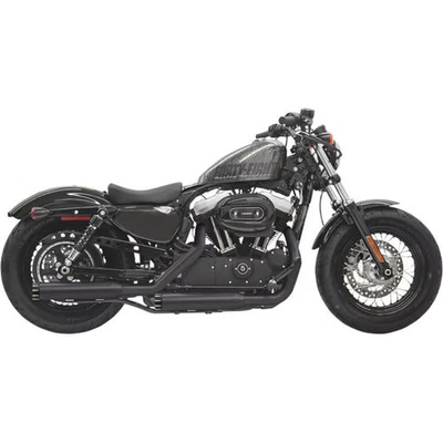 Bassani Manufacturing 3 pulgadas Firepower Slip-Ons - Tapa de extremo de billet negra con contra Foto 1 de 4