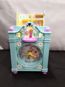 1991 Polly Pocket Bluebird Polly's FunTime Clock with 3 Figures New Movement - Bild 1 von 13