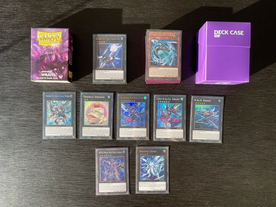 Shark Playable Deck Collection + Extras Yugioh ZEXAL Toadally N.As.h Knight Cxyz - Image 1 of 4