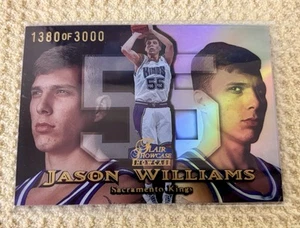 1998-99 Flair Showcase Row 1 /3000 Jason Williams #55 Rookie RC - Picture 1 of 2