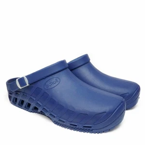 SCHOLL BLAU CLOGS SCHUHE EVO ORIGINAL FUR MEDIZINISCHES PERSONAL UND KOCHE - Imagen 1 de 7