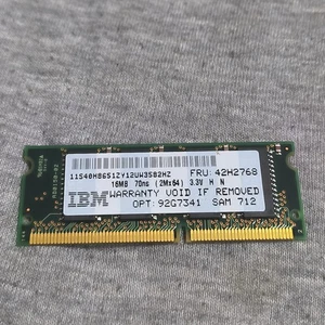 Vintage IBM laptop RAM - 42H2768 - 16MB - PC125 SODIMM - Picture 1 of 2