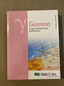 Math U See GAMMA Instruction Manual, DVD Set Sealed - Picture 1 of 6
