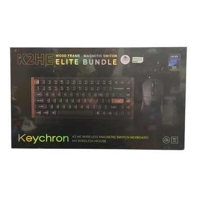 Keychron K2HE Elite Magnetic Switch Keyboard & Mouse Bundle - Image 1 of 2