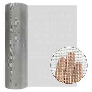 304 Stainless Steel Screen, 10 Mesh Metal Mesh Screen 19.6 inch X 8 ft(50cm X... - Picture 1 of 6