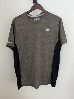 New Balance NB Mens Athletic Restore Grey Short Sleeve T-shirt XL - Image 1 of 3