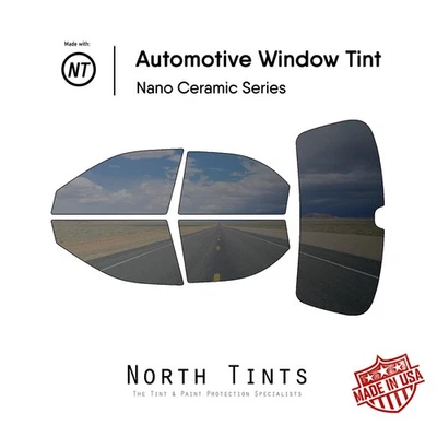 Película de tinte de ventana precortada nano cerámica vidrio automotriz para Kia Sephia 1998-2001 Foto 1 de 4