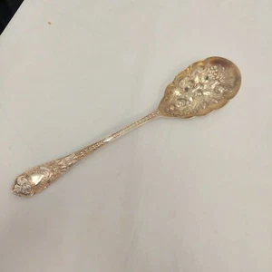 WA Sheffield England Serving Spoon 9" Long Silverplate Vintage - Picture 1 of 8
