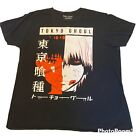 Tokyo Ghoul T Shirt Adult XL Black Red White Face 100% Cotton Funimation X-Large