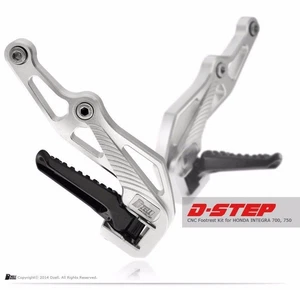 Dzell CNC Footrest Kit for HONDA INTEGRA ,NC700D,NC750D(12~16)2016 NEW DESIGN - Bild 1 von 4
