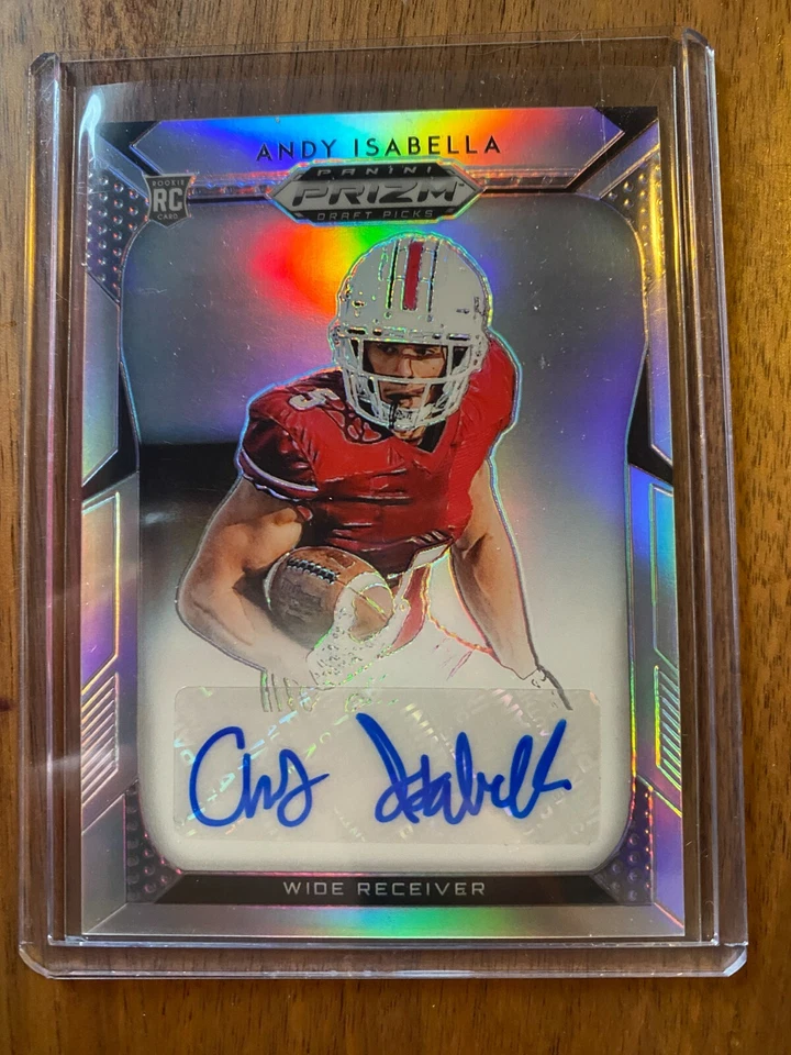 A63,726 - 2019 Panini Prizm Draft Picks Autograph Prizms #280 Andy Isabella - Image 1 of 1