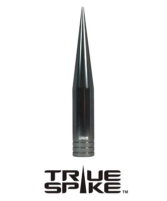 VERDADEIRA ANTENA CRAVADA SPIKE GUNMETAL 5" PARA HARLEY DAVIDSON ROAD KING COM TOUR-PAK - Imagem 1 de 4