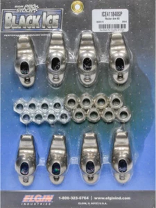 Elgin Rocker Arm Black Ice 7/16 in Stud Mount 1.60 Ratio OEm / Lo (ICE411840SP) - Picture 1 of 12