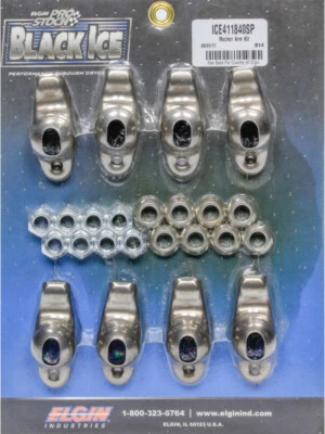 Elgin Rocker Arm Black Ice 7/16 in Stud Mount 1.60 Ratio OEm / Lo (ICE411840SP) - Image 1 of 4