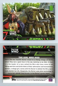 Girl Who Died #96 Dr. Who Extraterrestrial Encounters 2016 Topps Trading Card - Picture 1 of 1
