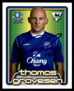 Merlin Premier League 05 - Thomas Gravesen Everton No. 244 - Picture 1 of 2