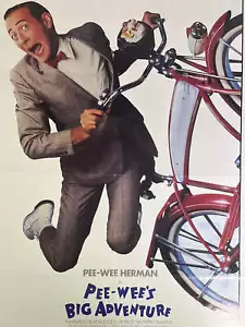 Pee-Wee's Big Adventure - 1985 movie poster original vintage - Picture 1 of 6