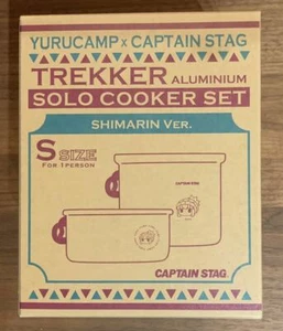 CAPTAIN STAG x Yuru camp Trekker Aluminum Solo Cooker Set S Rin Shima ver. - Picture 1 of 2