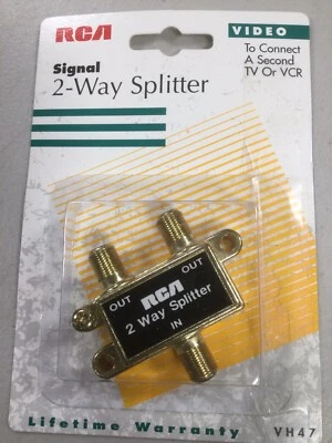 RCA Signal 2-Way Splitter VH47 New - Image 1 of 4