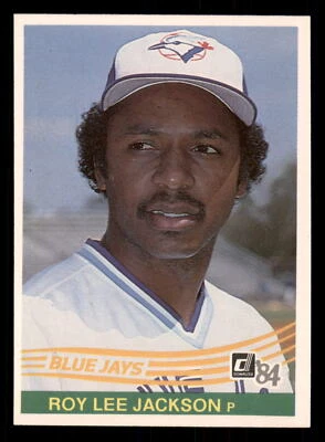 1984 Donruss Roy Lee Jackson #195  Toronto Blue Jays - Image 1 of 2