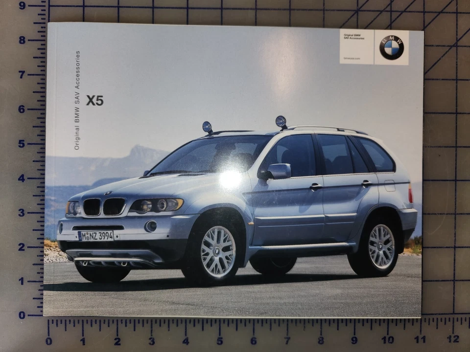 Брошюра об аксессуарах для BMW X5 2002 2003 годов выпуска - Изображение 1 из 1