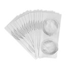 100PCS 62MM Disposable Coffee Capsule Seals Foils Cream Foam Coffee  Lid3922