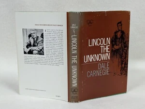 Lincoln the Unknown Dale Carnegie 1959 Signed by Class President DC Organization - Picture 1 of 9