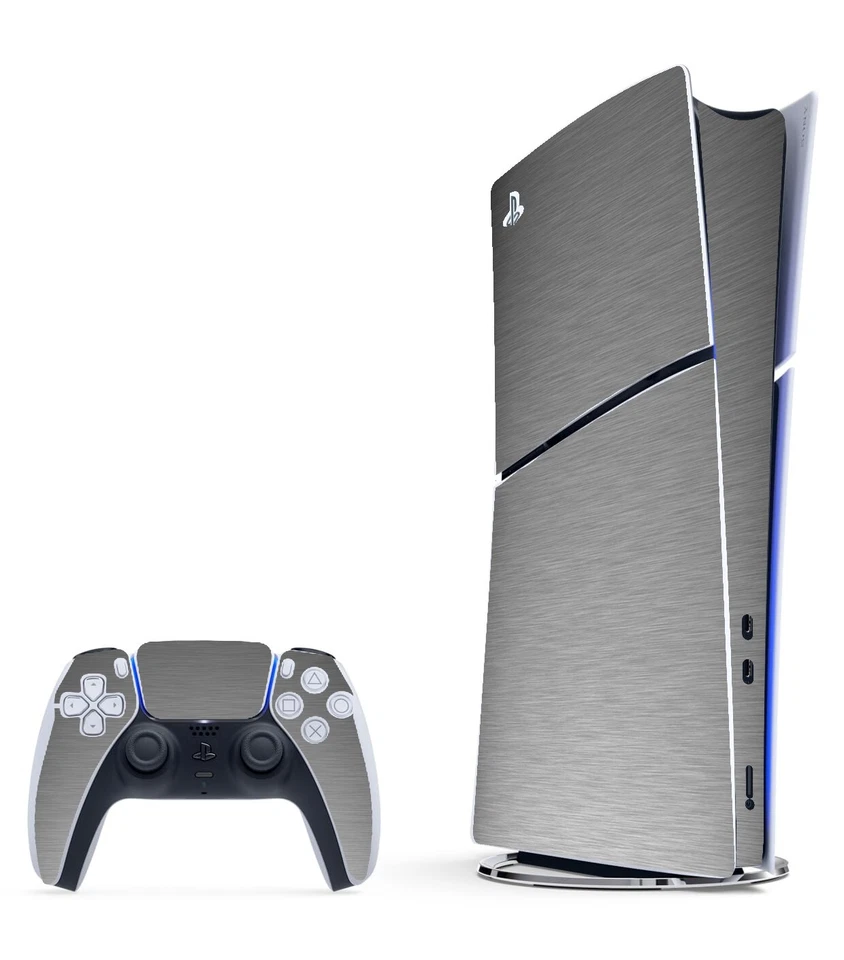 LidStyles 金属控制台皮肤保护膜贴花索尼 PlayStation 5 Slim — 第 1/1 张图片